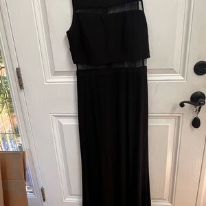 Night Way Collections Black Maxi Dress